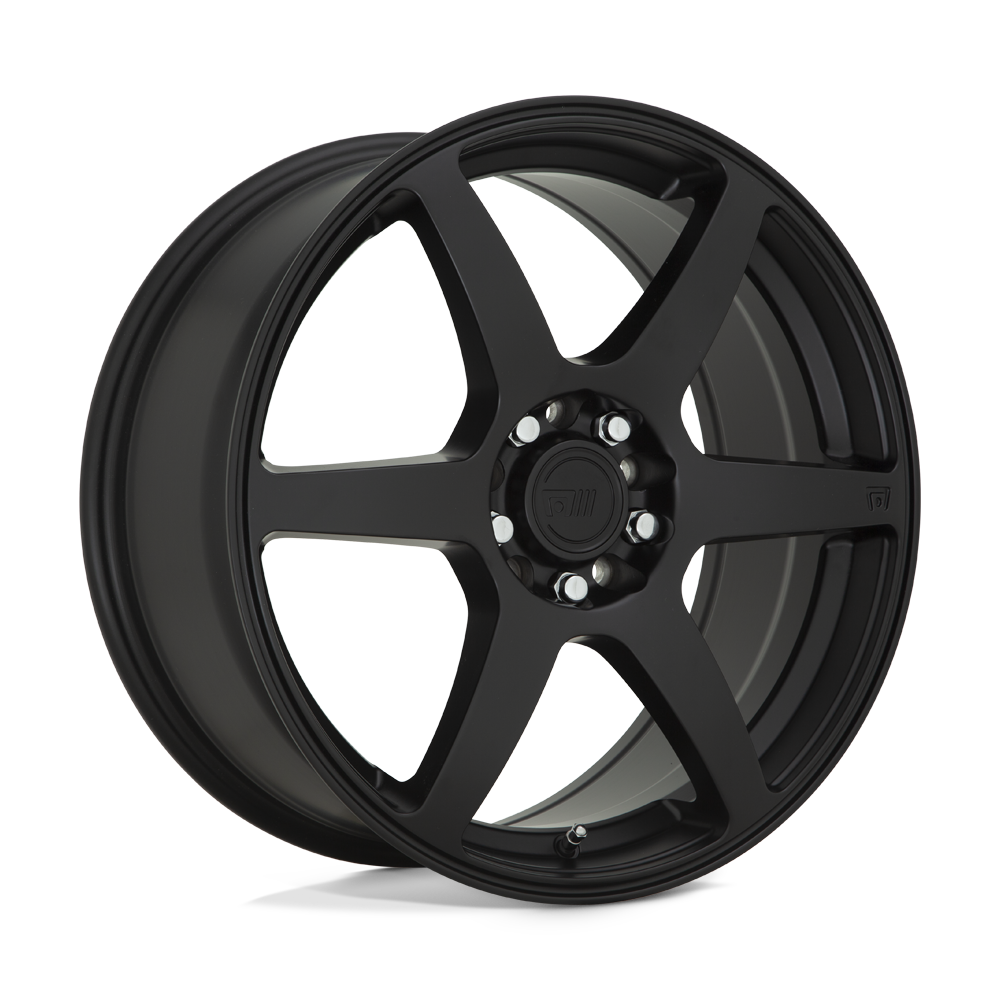 Motegi MR143 CS6 SATIN BLACK Wheel 18x8 5X108/5X114.3mm +45 72.56mm