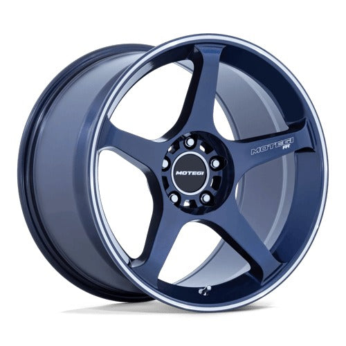 BATTLE V 18X9.5 5X120 74 +35 OB-BLU MCH