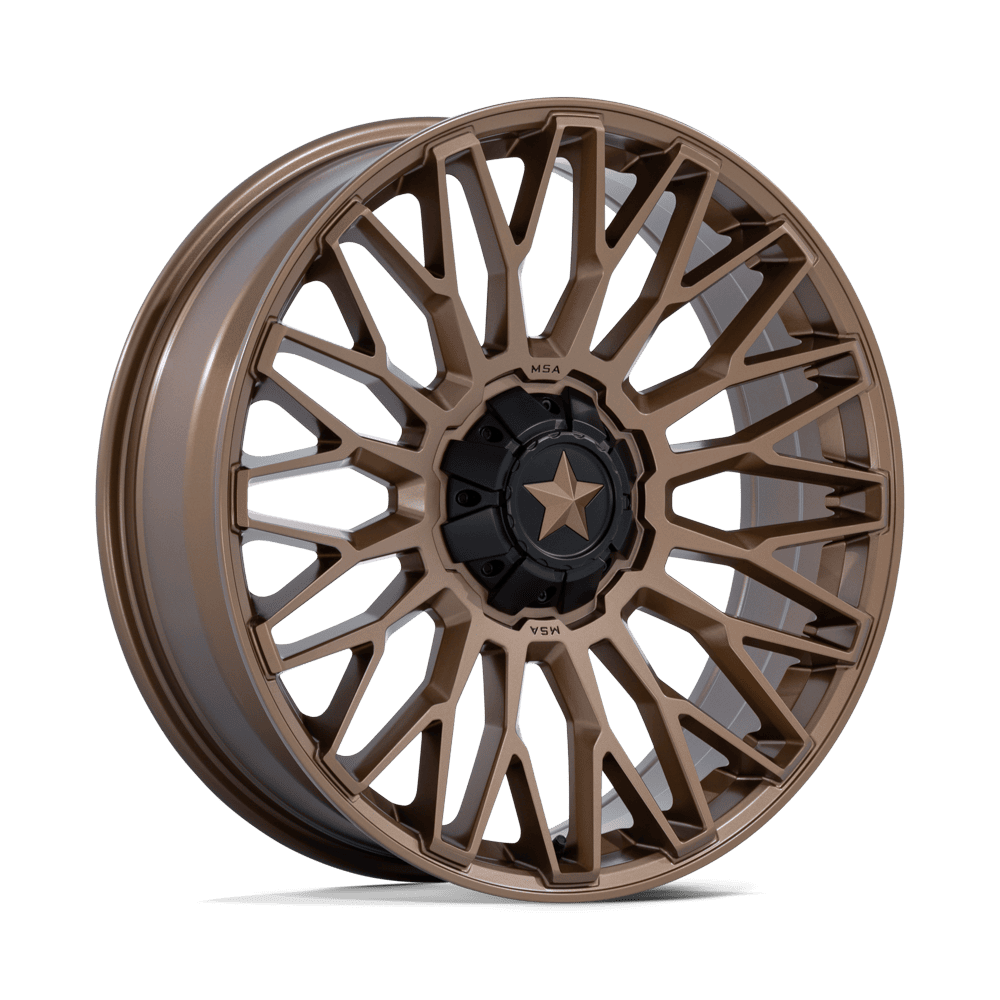 MSA Offroad Wheels M50 CLUBBER UTV MATTE BRONZE Wheel 20x7 5X114.3mm +0 72.56mm
