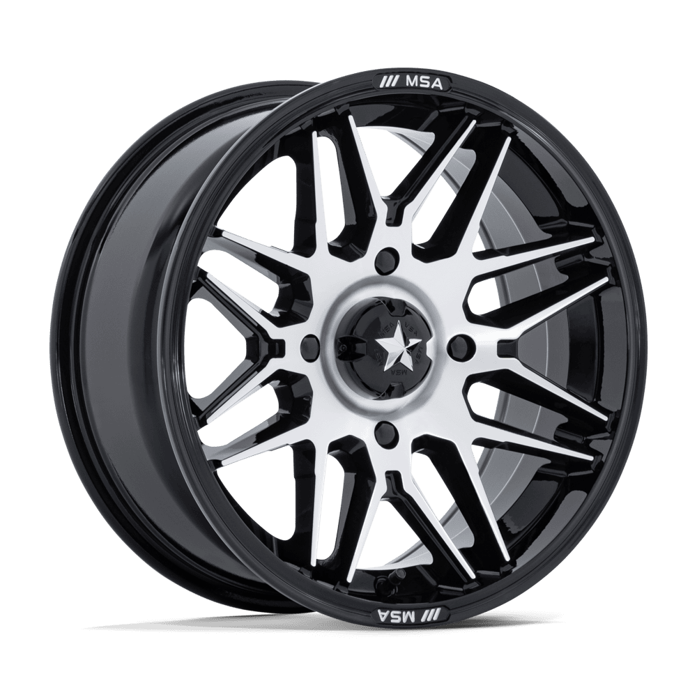 RADAR UTV 15X7 5X4.5 72 +10 G-BLK-MCH