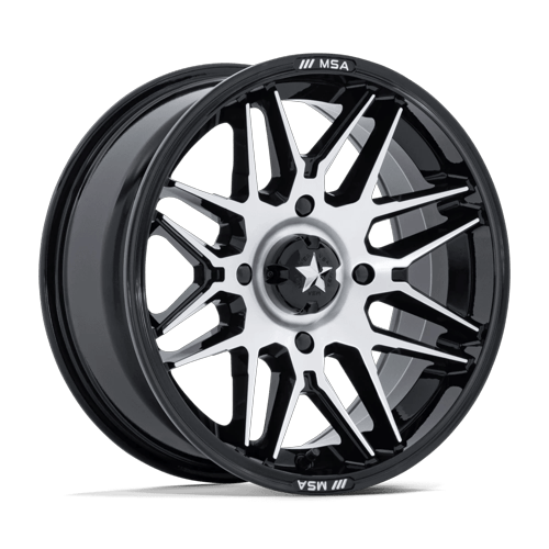 M52 RADAR UTV 16x7 4X137 ET10 96.00 bore Wheel