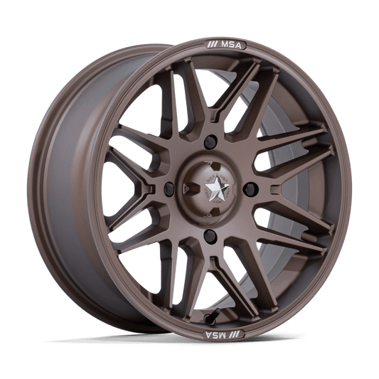 MSA Offroad Wheels M52 RADAR UTV MATTE BRONZE Wheel 16x7 5X114.3mm +10 72.56mm