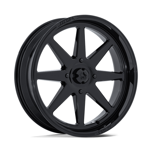 MSA Offroad Wheels M54 SPARK UTV GLOSS BLACK Wheel 18x7 6X139.7mm +10 100.3mm