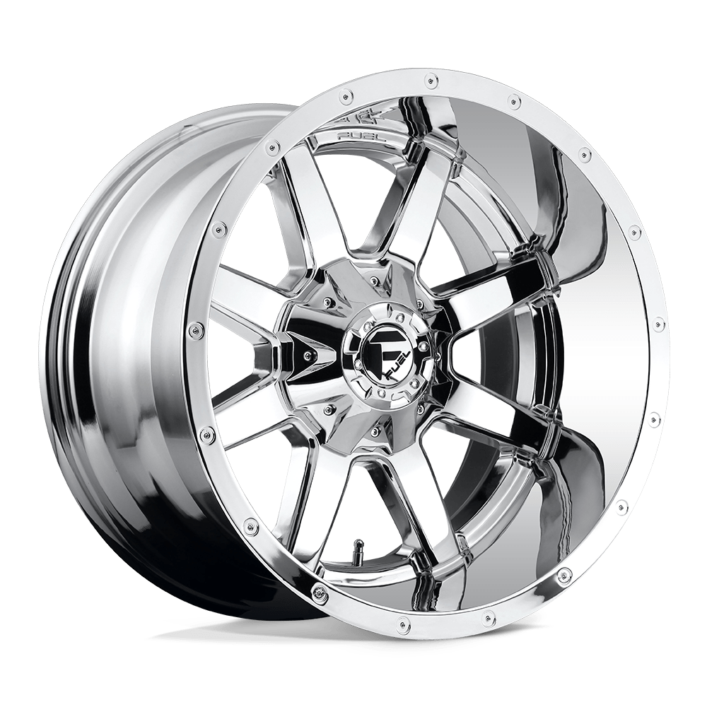 Fuel 1PC D536 MAVERICK CHROME PLATED Wheel 20x12 8X170mm -44 125.1mm