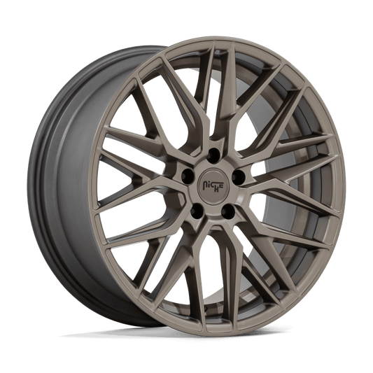 Niche 1PC M191 GAMMA MATTE BRONZE Wheel 18x8 5X114.3mm +40 72.56mm