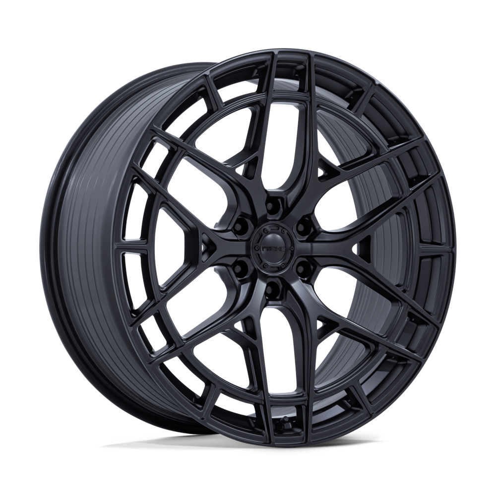 Niche 1PC NC284 ADRIA MATTE BLACK Wheel 22x10 6X139.7mm +20 106.1mm