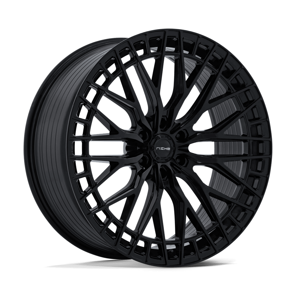 Niche 1PC NC288 GENOA GLOSS BLACK Wheel 22x10 6X139.7mm +20 106.1mm