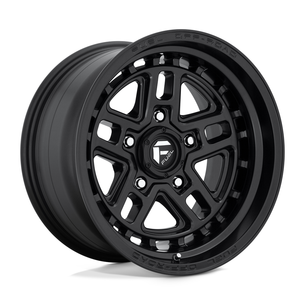 Fuel 1PC D667 NITRO MATTE BLACK Wheel 17x9 5X127mm -12 71.5mm