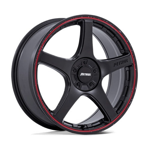 P2E 17X8 5X112/120 74 +40 M-BLK RD-LP