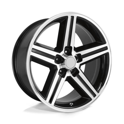 PR148 18x8 5X4.75 ET0 73.10 bore GLOSS BLACK MACHINED Wheel
