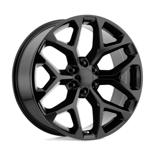 PR176 20x9 6X5.5 ET24 78.10 bore GLOSS BLACK Wheel