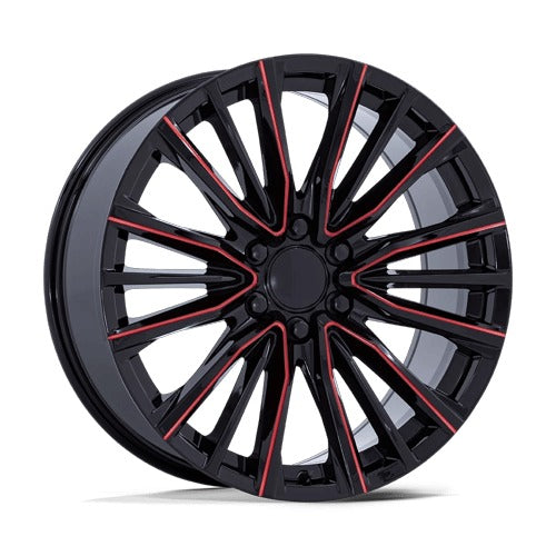 PR223 22X9 6X5.5 78 +28 G-BLK MILL-RED