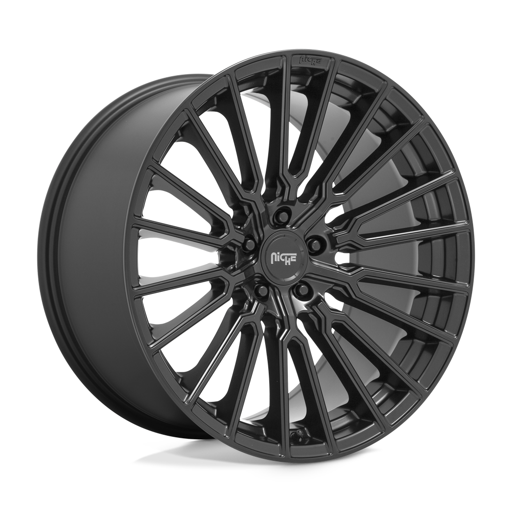 Niche 1PC M250 PREMIO MATTE BLACK Wheel 22x10 5X120mm +30 72.56mm