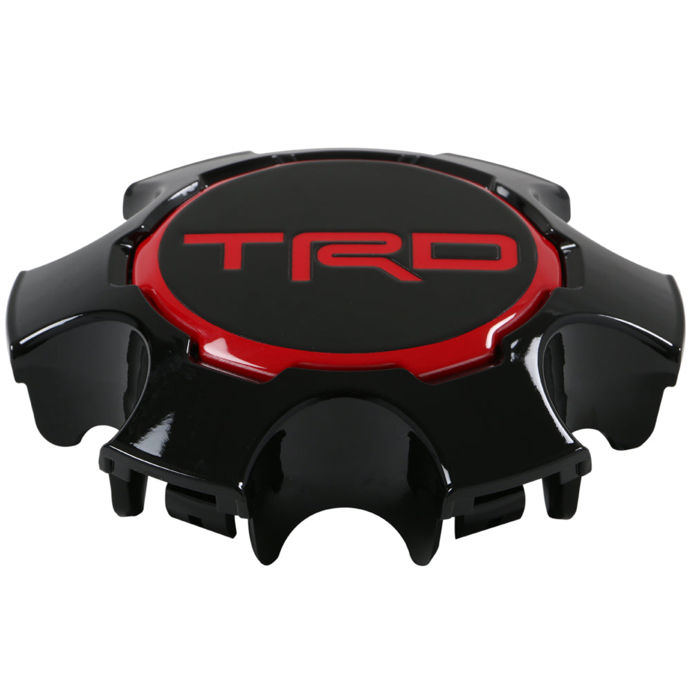 OEM Toyota TRD Cap- Gloss Black With Red Logo