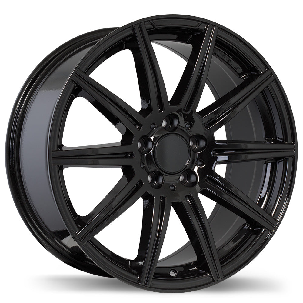 R157 19x8.5 5x112mm +45 66.5mm BLK