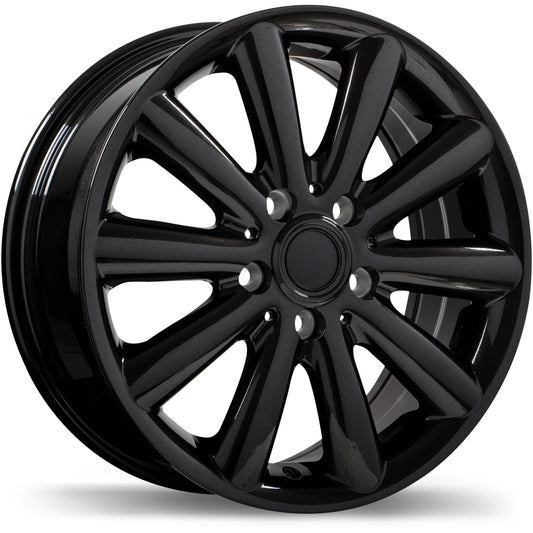 R181 17x7.5 5x112mm +54 66.6mm BLK / MET