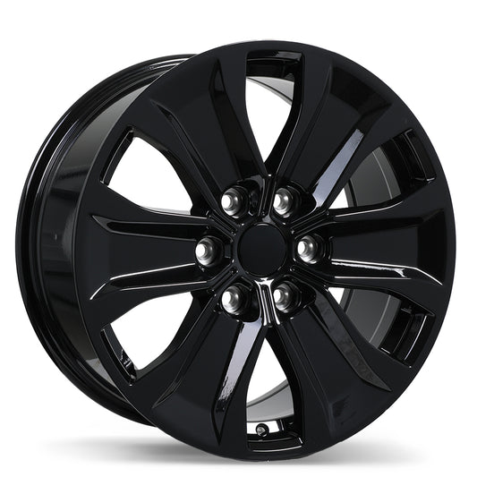R250 17x7.5 6x135mm +44 87.1mm BLK