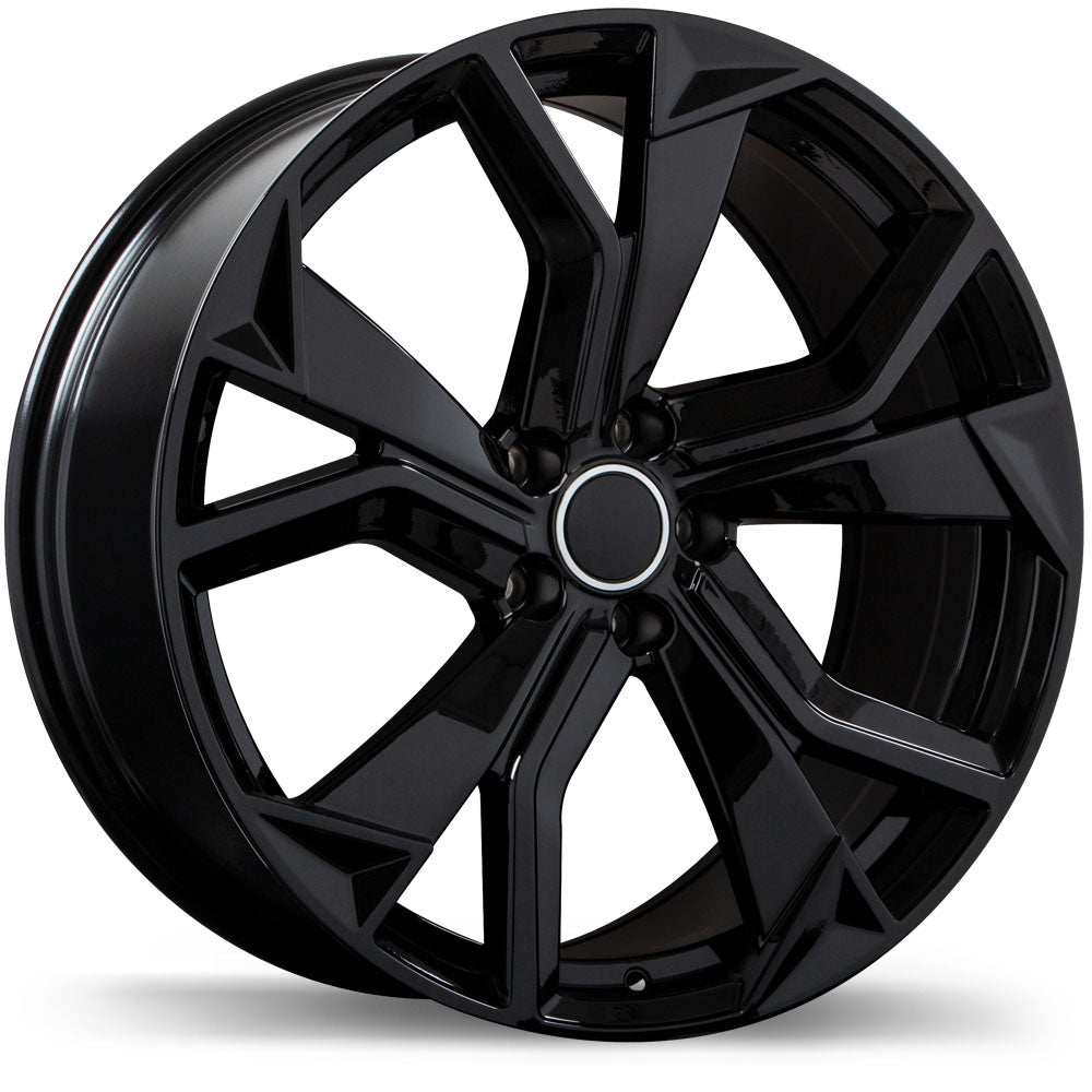R252 18x8.0 5x112mm +39 66.5mm BLK