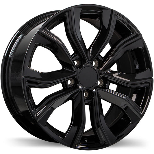 R256 17x7.5 5x114.3mm +45 64.1mm BLK