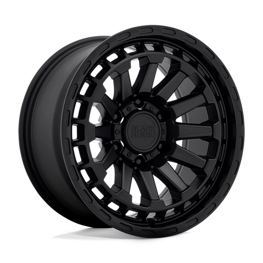 Black Rhino Hard Alloys RAID MATTE BLACK Wheel 17x8.5 5X127mm -18 71.5mm