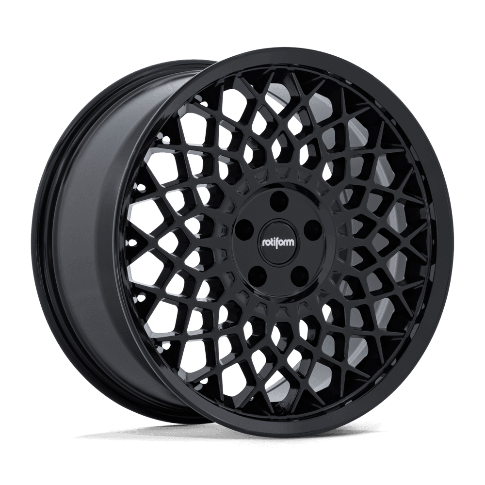 Rotiform RC212 CJJ GLOSS BLACK Wheel 18x8.5 5X112mm +45 66.56mm