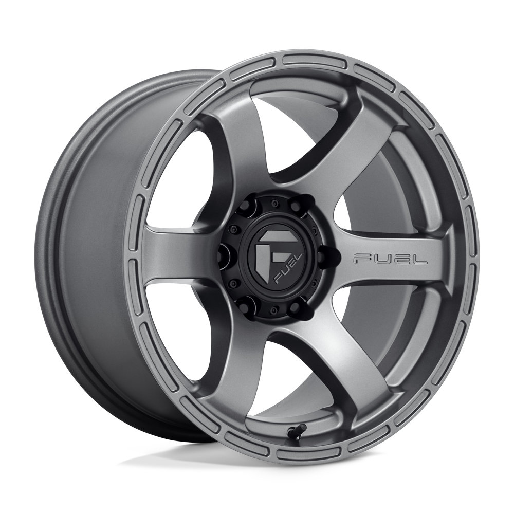 Fuel 1PC D767 RUSH MATTE GUN METAL Wheel 20x9 6X135mm +1 87.1mm