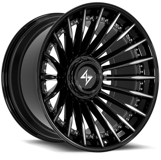 BFX1 22x12 8x165.1/8x170 ET-44 125.2 bore Wheel