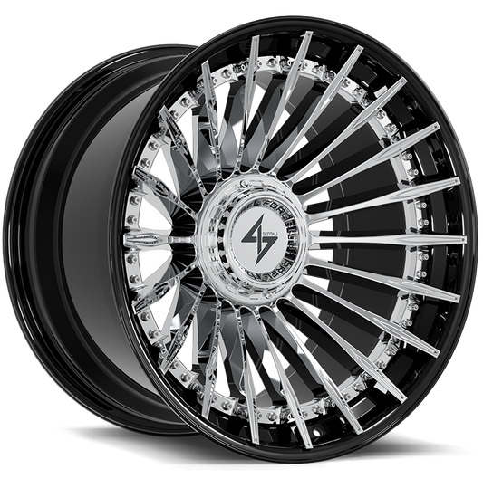 BFX1 22x10 8x165.1/8x180 ET-24 125.2 bore Wheel