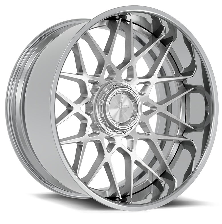 SENTALI BFX BFX5 22x12 8x165.1/8x180 -44 Polished Lip / Brushed Centre