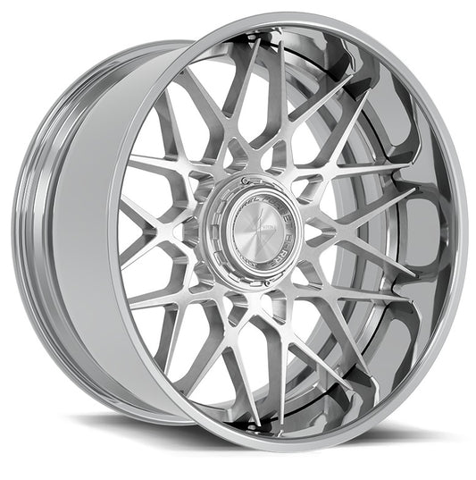 SENTALI BFX BFX5 22x12 8x165.1/8x180 -44 Polished Lip / Brushed Centre
