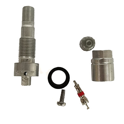 Aluminum Clamp-in Style Valve for TPMS Snap-in Sensor