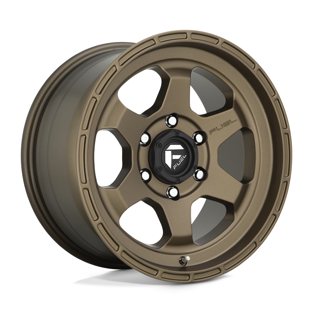 Fuel 1PC D666 SHOK MATTE BRONZE Wheel 17x9 6X139.7mm +20 106.1mm
