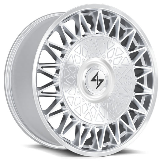 Sentali Luxx Crown  24x10 5x127/5x120 30 Brushed Silver
