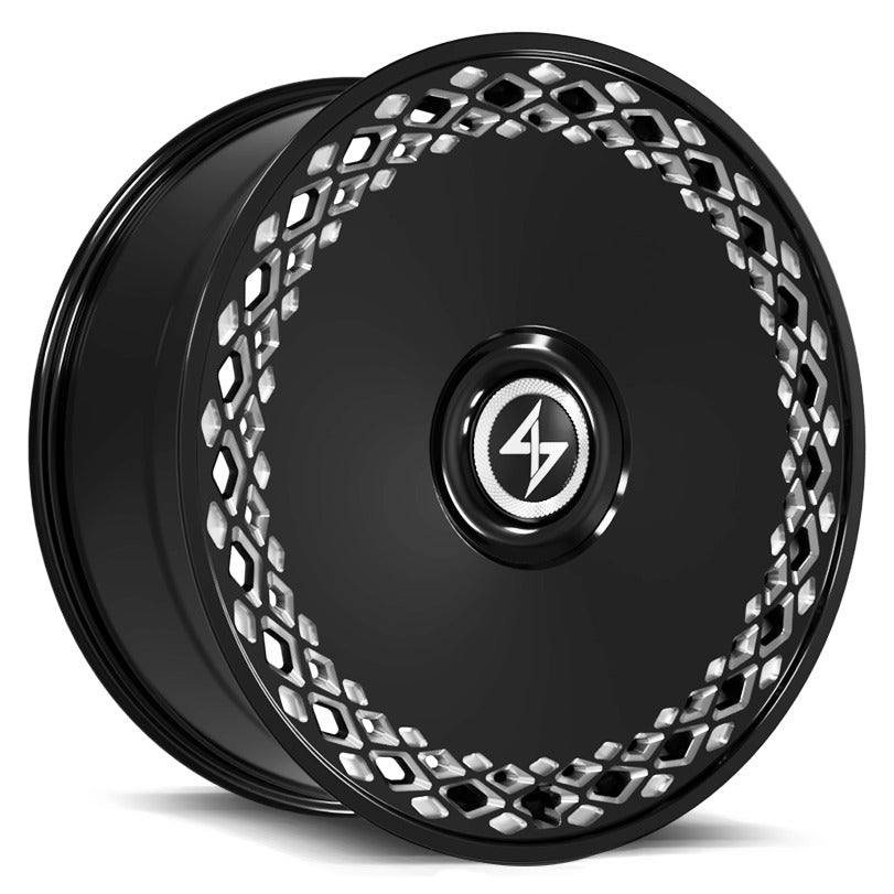 Sentali Luxx Coral Reef   22x9 5x112/5x114.3 30 Gloss Black Milled