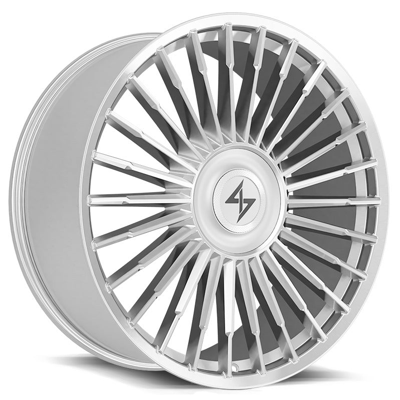 Sentali Luxx Royale  20x10.5 5x112/5x114.3 25 Brushed Silver