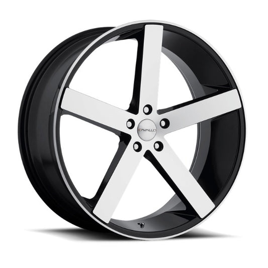 SPEC-1 RACING  SP-5  18x8 5x112 35 Gloss Black Machined