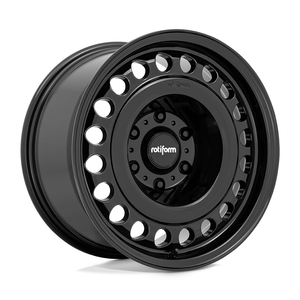 Rotiform R191 STL GLOSS BLACK Wheel 17x9 5X127mm +0 71.5mm