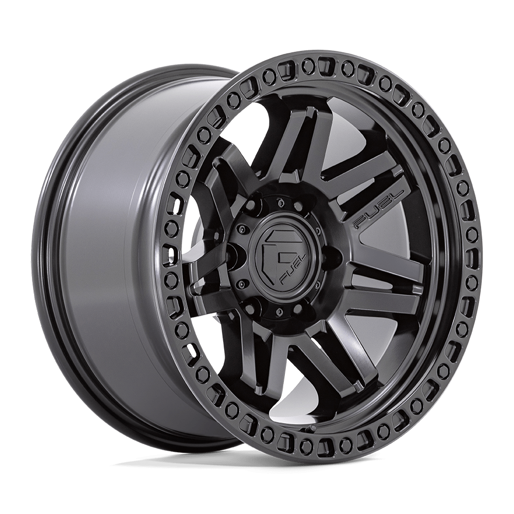 Fuel 1PC D810 SYNDICATE BLACKOUT Wheel 17x9 6X139.7mm +1 106.1mm