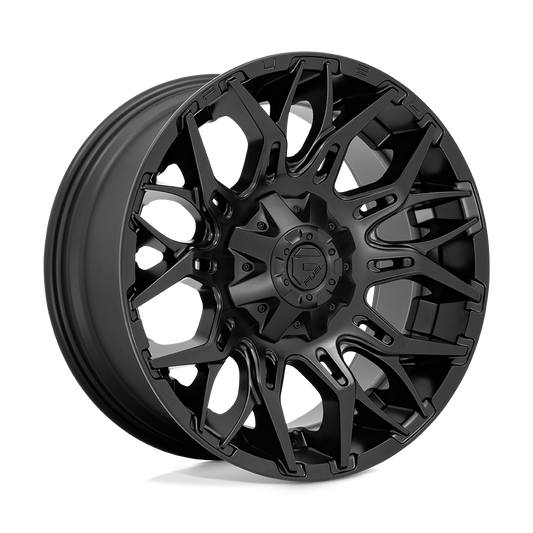 Fuel 1PC D772 TWITCH BLACKOUT Wheel 22x12 6X135/6X139.7mm -44 106.1mm