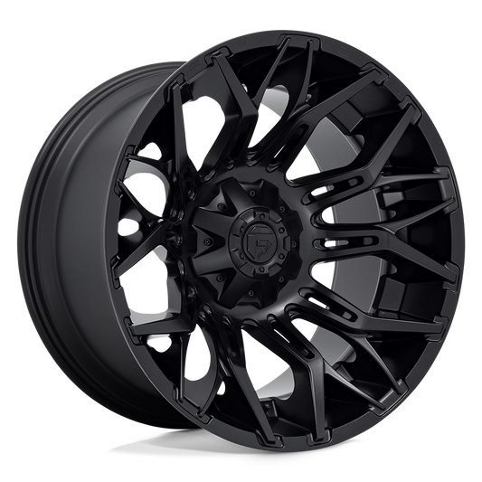 Fuel 1PC D772 TWITCH BLACKOUT Wheel 22x12 5X114.3/5X127mm -44 78.1mm