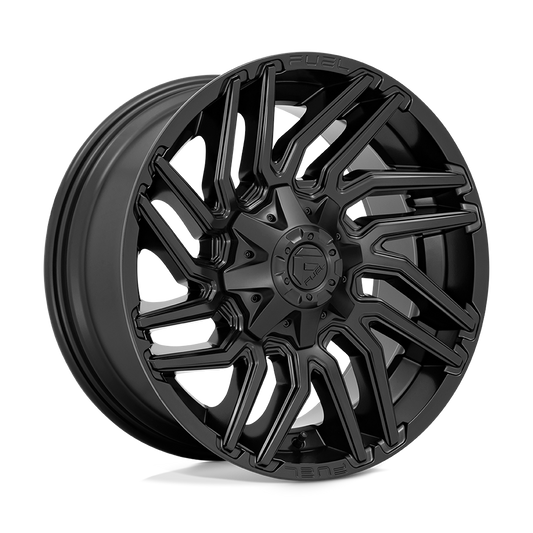 Fuel 1PC D775 TYPHOON MATTE BLACK Wheel 22x10 6X135/6X139.7mm -18 106.1mm