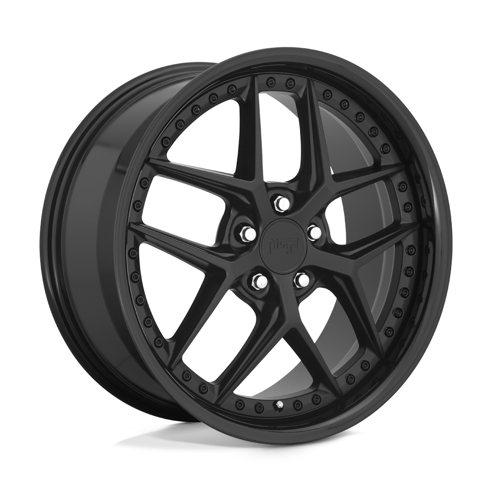 Niche 1PC M226 VICE GLOSS BLACK MATTE BLACK Wheel 20x9 5X114.3mm +35 72.56mm