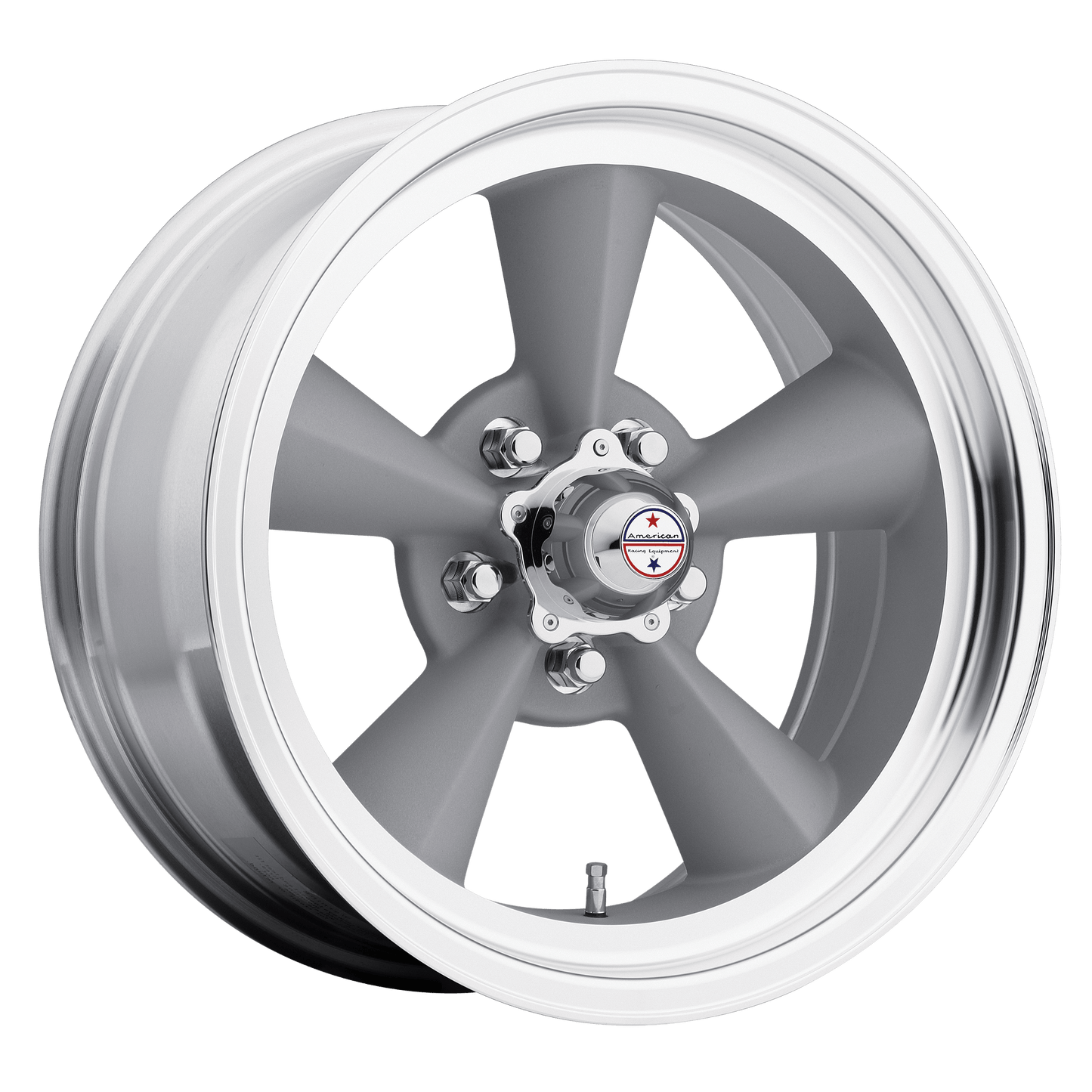 American Racing Vintage VN309 TT O VINTAGE SILVER W/ MACHINED LIP Wheel 17x7 5X127mm +0 83.06mm