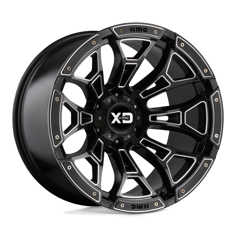 XD841 18X9 5X4.5 G-BLK MILL 0MM