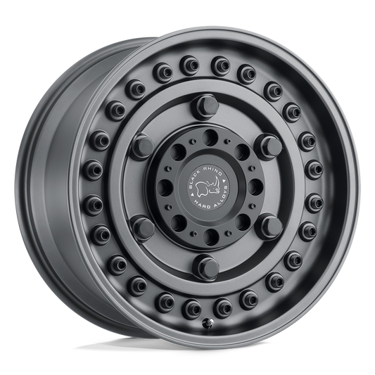 Black Rhino Hard Alloys ARMORY GUN BLACK Wheel 17x8 5X130mm +45 84.1mm