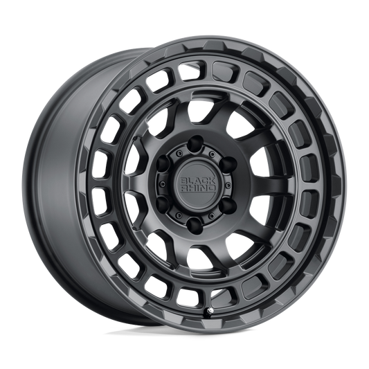 Black Rhino Hard Alloys CHAMBER MATTE BLACK Wheel 17x8.5 5X127mm -18 71.5mm