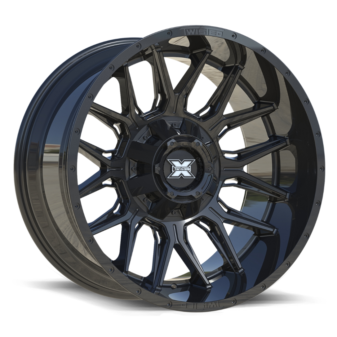 TWISTED OFF-ROAD TW1 Gloss Black Wheel 22x10 5X139.7mm -18 0mm