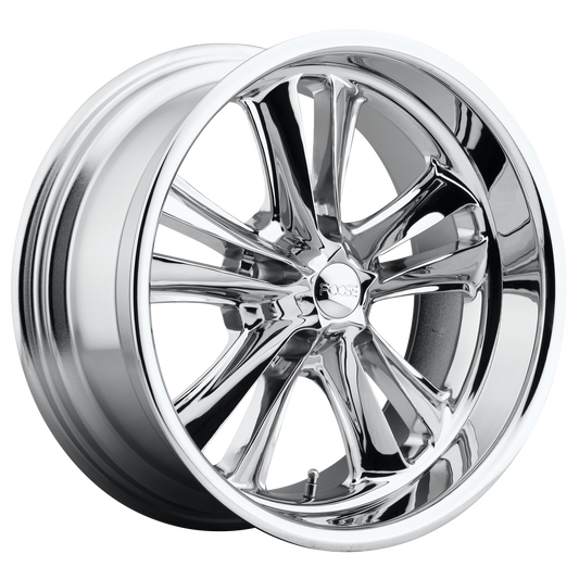 Foose 1PC F097 KNUCKLE CHROME PLATED Wheel 17x8 5X114.3mm +1 72.56mm