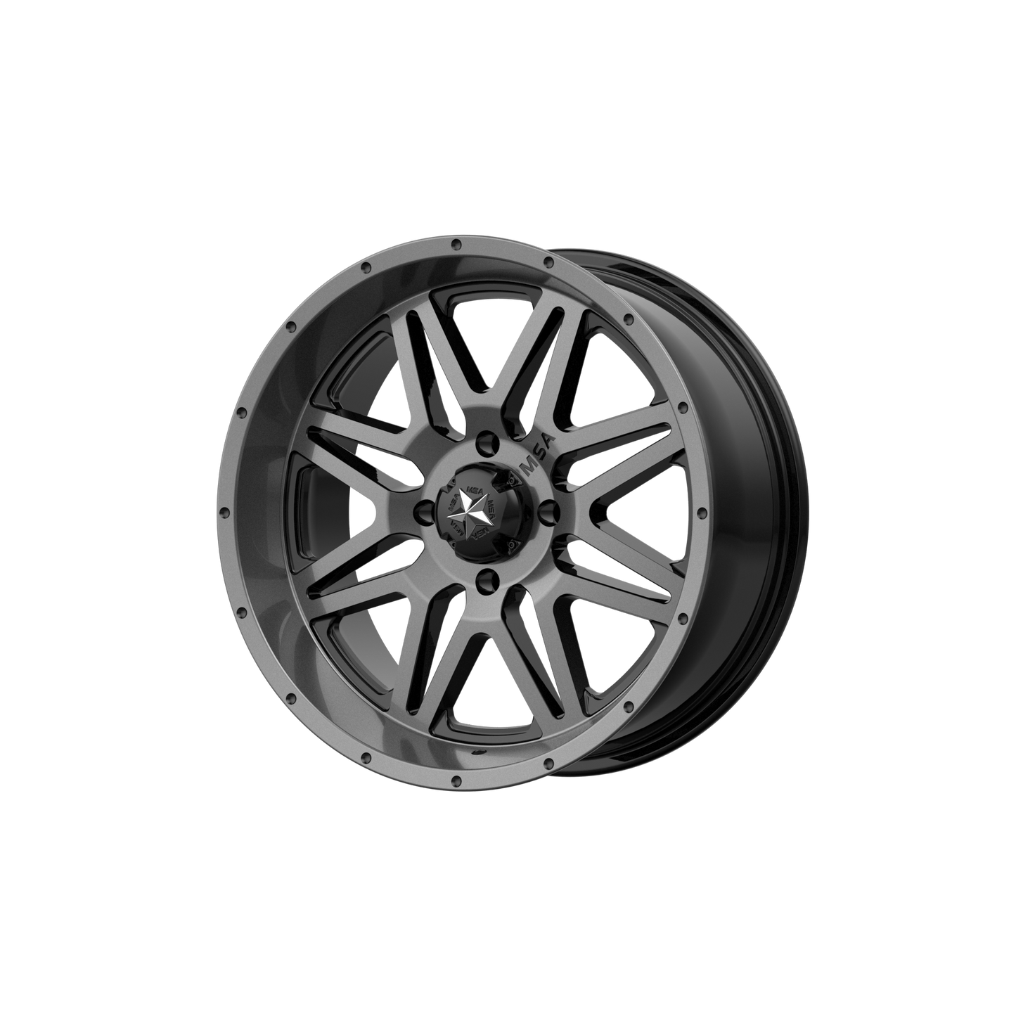 VIBE UTV 14X7 4X156 DARK TINT 00MM
