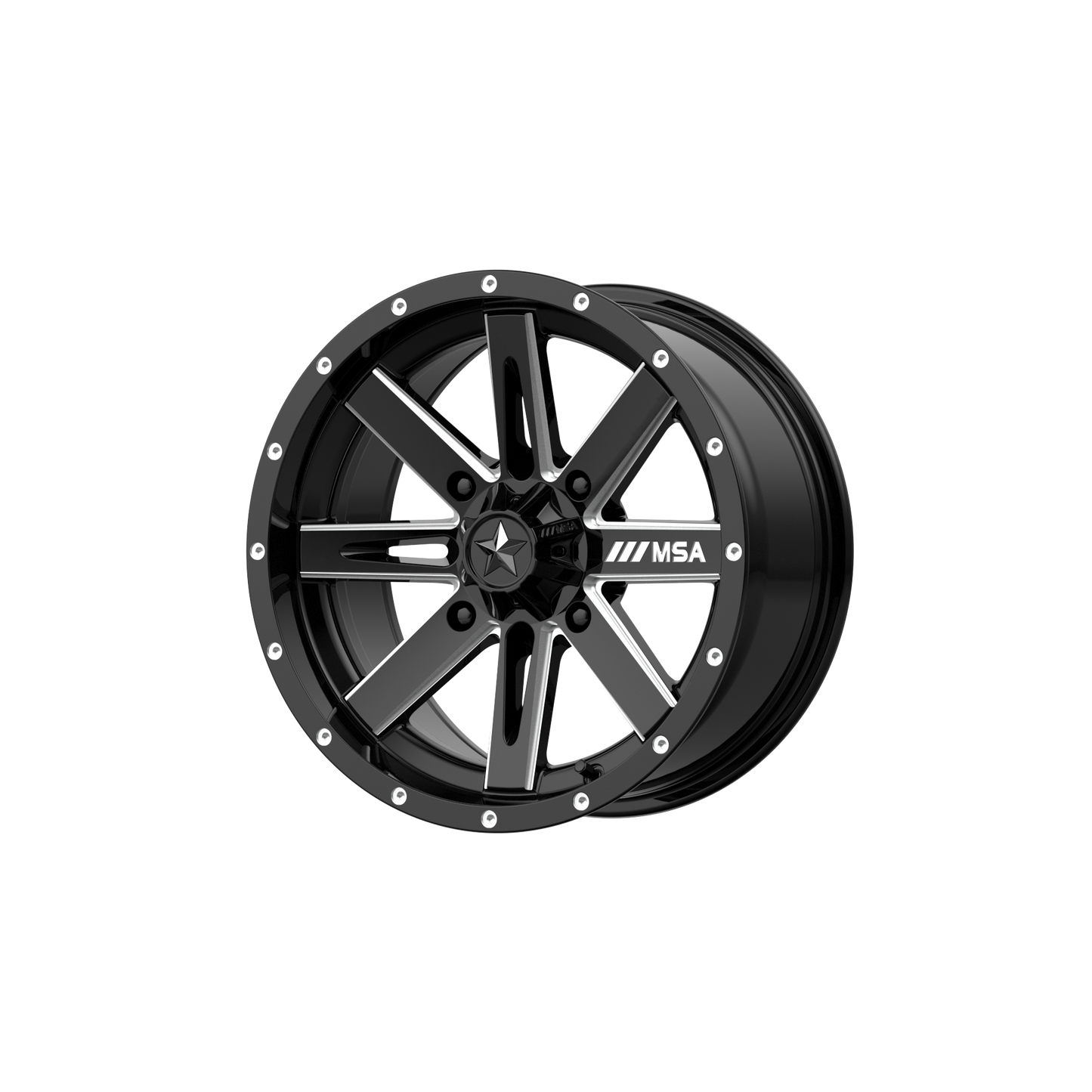 M41 BOXER UTV 18x7 4X156 ET10 132.00 bore Wheel